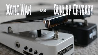 Xotic Wah vs Crybaby [upl. by Handel]