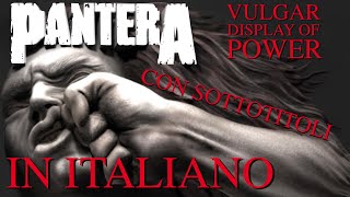 Pantera  Questo amore This love con sottotitoli in italiano [upl. by Cerf]