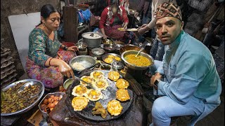 Trying The Most Unique Nepali Street Food [upl. by Keefer]