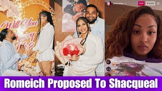 Romeich Is Getting Married  Shenseea Reacts [upl. by Nnail]