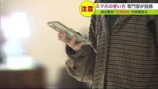 便利なスマホ 付き合い方に注意…quotだらだら使い”で脳が疲労 「もの忘れ」の危険性も 脳神経外科医が指摘 230219 0900 [upl. by Barbe]