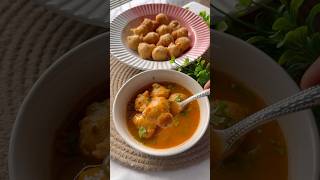 Rassam vada South indian food rassamvada rassam cookwithnidhiii [upl. by Niliak]