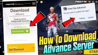 FREE FIRE OB42 ADVANCE SERVER  FF ADVANCE SERVER  FREE FIRE OB42 ADVANCE SERVER DOWNLOAD KESE KARE [upl. by Odlo]