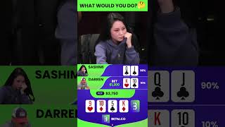 What A Hand😱 poker pokergame pokersite [upl. by Acir]