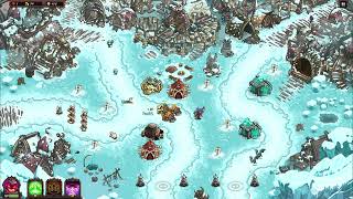 Kingdom Rush Vengeance Impossible Hero Challenge  9 Northerners Village Heroic  Isfet [upl. by Nossaj]