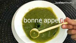 soupe de legumes vert recette rapide 😋 🥦 حساء الخضرلديدة وسريعة التحضير [upl. by Philana]