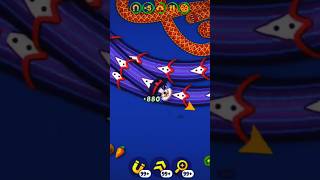 Wormszoneio shorts worms snake video playback pro skill gameplay saamp wala game snakegamepathdao [upl. by Annatnom938]