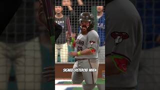 LaSteroid SIGNS w the DBacks down 31👀 mlb gaming mlbtheshow [upl. by Remot848]