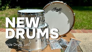 My NEW DRUMS  Inde Drum Lab [upl. by Danica]