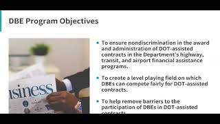 Disadvantaged Business Enterprise DBE Certification Webinar  August 11 2020 [upl. by Yaned]