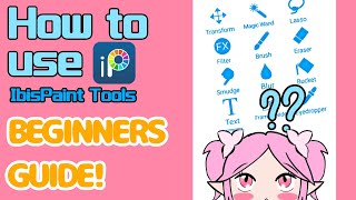 Ibis Paint X Tutorial for Beginners Part 1 How to Use Tools [upl. by Eloise]