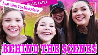 Haschak Sisters  Look What You Made Me Do Behind The Scenes  bmusical extra  Taylor Swift [upl. by Teeniv]