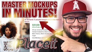 Placeitnet Tutorial Mastering Mockups in Minutes [upl. by Yevreh]