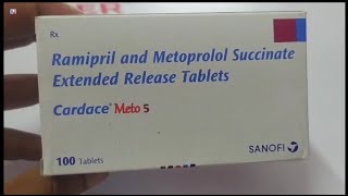 Cardace Meto 5 Tablet  Ramipril and Metoprolol Succinate Tablets  Cardace Meto 5mg Tablet Uses [upl. by Apostles]