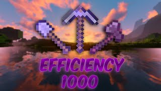 How to get Efficiency 1000 in Minecraft 118  Updated [upl. by Eisen]