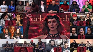 WandaVision 1x9 Series Finale Reaction Mashup quotScarlet Witch Scenesquot [upl. by Oiretule]