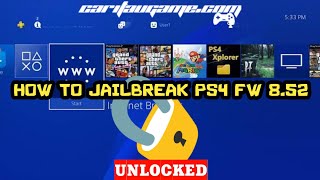 HOW TO JAILBREAK PS 4 FW 852 [upl. by Ramraj725]