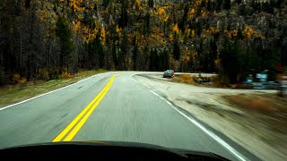 Willow creek pass peak fall colors Rand to Kremmling Colorado Oct 3 2023 Fall drive to remember [upl. by Amarillis]