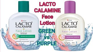 LACTO CALAMINE Face Lotion  Lacto Calamine  Purple  Green [upl. by Epoillac]