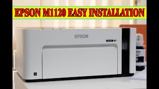 EPSON M1120 INSTALLATION AND WI FI SETUP [upl. by Eniamurt172]