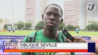 Oblique Seville Fit and Confident of Podium Finish in the 100m [upl. by Bridgette]