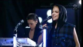 Tove Styrke  High And Low live on Nyhetsmorgon 2011 [upl. by Kelby]