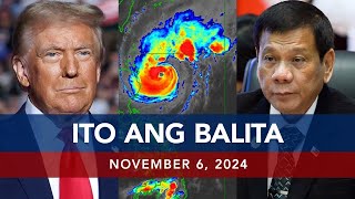 UNTV Ito Ang Balita  November 6 2024 [upl. by Aya]