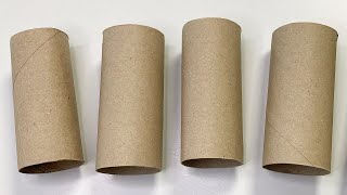 Sehr schöne Idee mit Toilettenpapierrollen Mach es selbst Recyceln [upl. by Haelat]