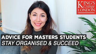 Advice for Masters Students  Succeeding in Graduate Studies  Atousa [upl. by Rustie]