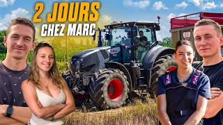 2 JOURS DE MOISSON DANS LA FERME DE MARC [upl. by Nileuqaj]