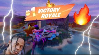 Travis Scott  Sicko Mode CLEAN Fortnite Montage [upl. by Shewmaker]