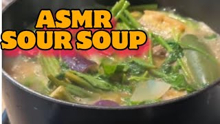 SOUP RECIPE ON WINTER ASMR WINTER SOUP COLDWEATHER [upl. by Nnylireg]