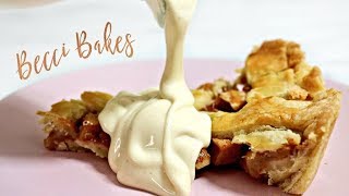 Apple Pie Recipe  Becci Bakes [upl. by Nivra]