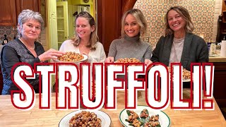 Struffoli an Italian Christmas Dessert  Giada De Laurentiis with her family [upl. by Elokcin]