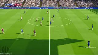 Chelsea VS Arsenal 11  highlight premier league 2024 [upl. by Carrel361]