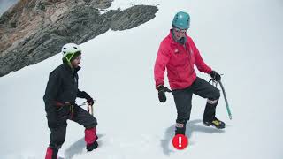 Walking with an Ice Axe  Episode 1  MSC Alpine Snow Skills Series [upl. by Heron471]