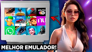 SAIU NOVA VERSÃO DO MELHOR Emulador de ANDROID pra PC  TUTORIAL COMPLETO  TEST [upl. by Snebur508]