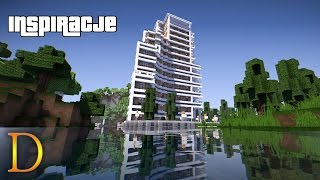 MINECRAFT INSPIRACJE 64  HOTEL W STYLU MODERN [upl. by Werbel445]