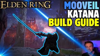 OP MOONVEIL KATANA Build Guide Elden Ring [upl. by Olag]