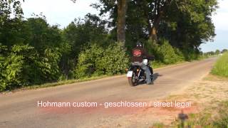 Hohmann Auspuff Kundenvideo Harley Sportster Forty Eight XL1200X [upl. by Rubinstein]