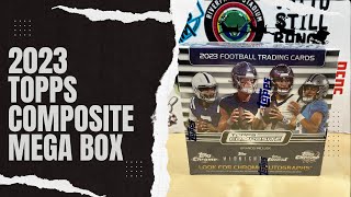 2023 Topps Composite Football Mega Box Opening  Auto Pull [upl. by Saalocin]