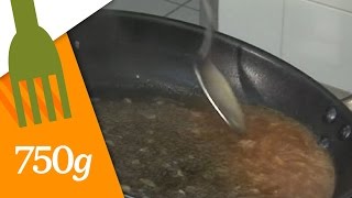 Techniques culinaires  sauter et déglacer une sauce  750g [upl. by Eveline]