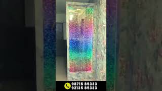 Design Your Living Hall with Glass Partition Designs  Glass Print [upl. by Artnoed]