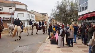 Valverde del Fresno El caballo en la sangre San Blas 2022 [upl. by Ycul]