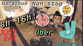 Marathon Uber vs Deliveroo vs Stuart [upl. by Vento]