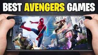 TOP 5 BEST AVENGERS GAMES FOR ANDROID  IN 2024 [upl. by Pope]