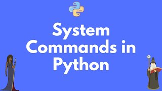 How to run system commands in Python [upl. by Anul]