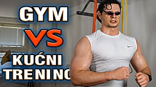 EXTREMNI KUĆNI TRENING GYM VS HOME WORKOUT [upl. by Light]