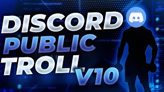 DISCORD PUBLIC TROLL V10 DISCORD KAPANDI [upl. by Yartnod543]