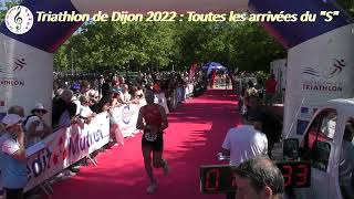 Triathlon de Dijon 2022  Les Arrivées du quotSquot [upl. by Luis]